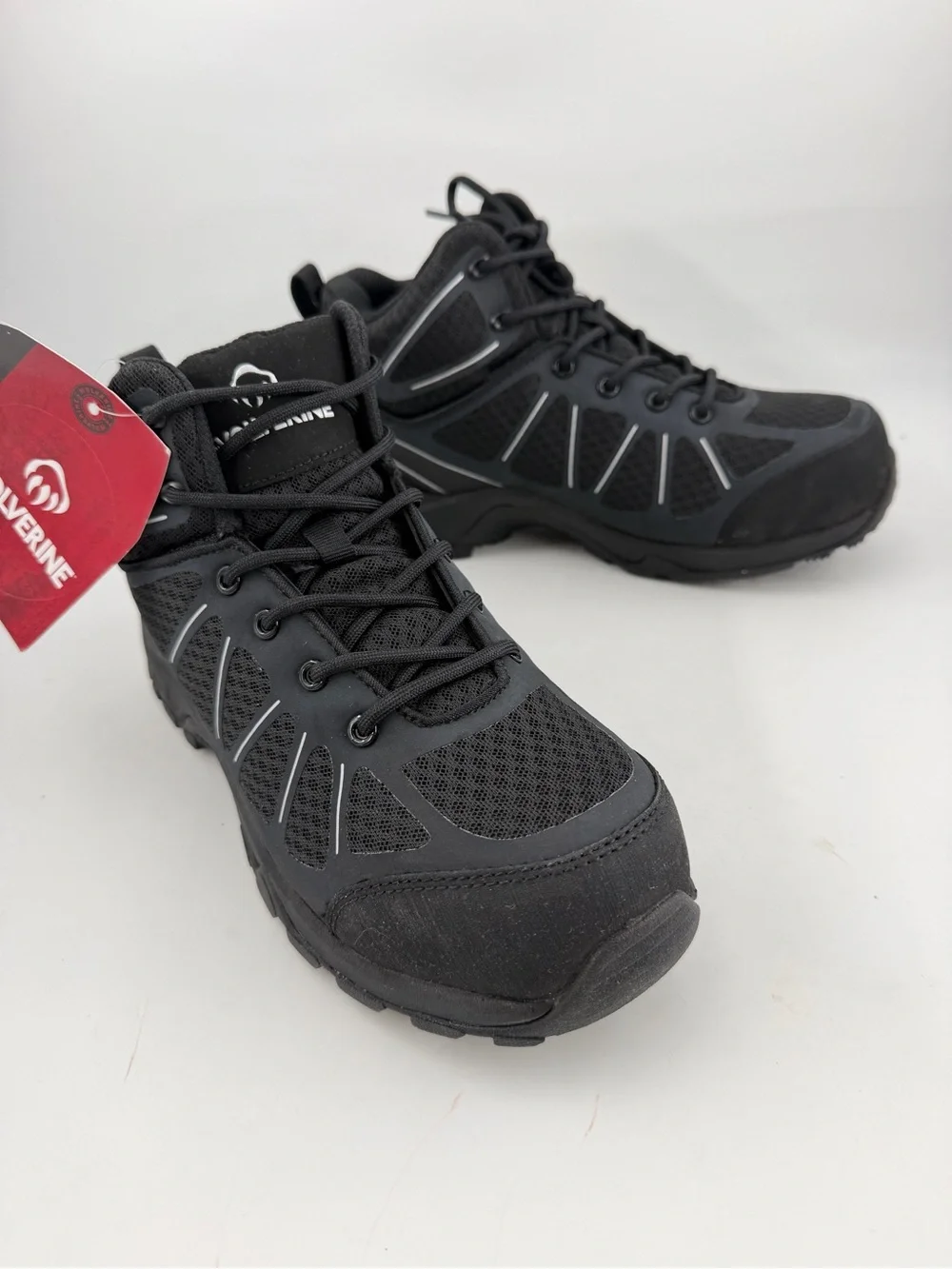 Wolverine Men’s Amherst II -SZ 7- Black CarbonMax Composite Toe Work Boots
